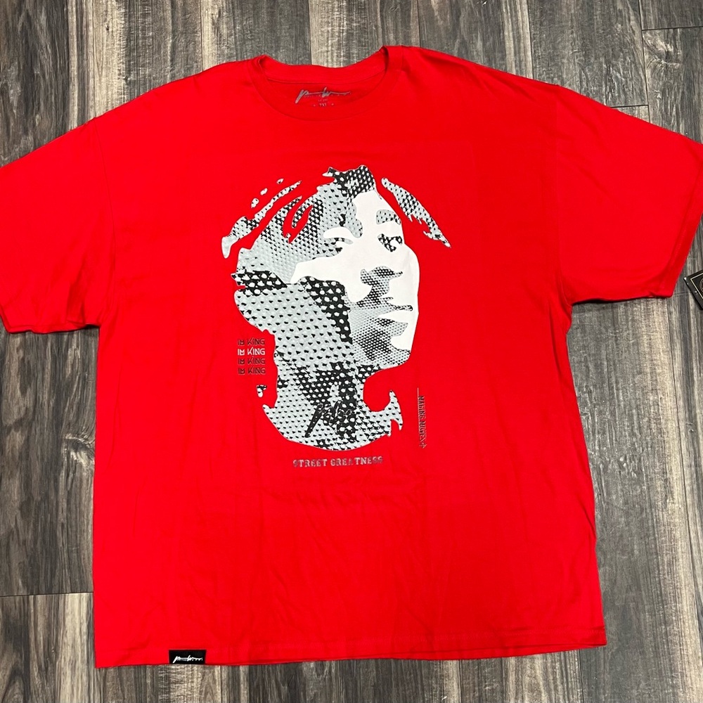 Men’s Positive wear Red Tupac T-Shirt new with tags